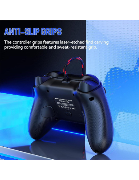 Controlador con cable Gamrombo para PS5 y PC - Negro Controlador con cable Gamrombo para PS5 y PC - Negro