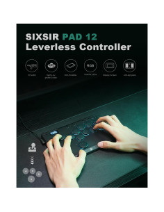 Controlador de Arcade SIXSIR P12 - Ligero, RGB, 12 Botones 2