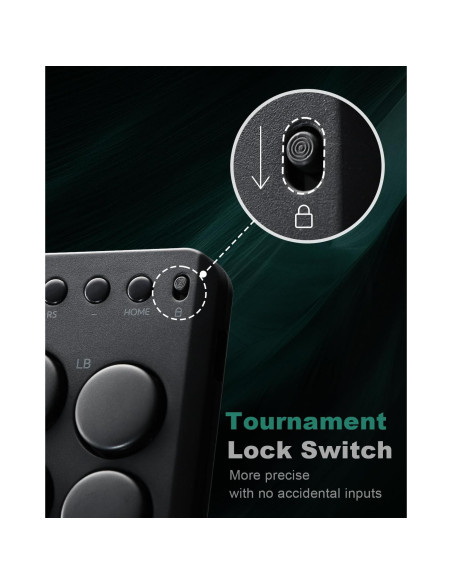 Controlador de Arcade SIXSIR P12 - Ligero, RGB, 12 Botones