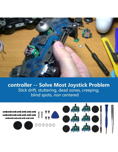 Reemplazo Joysticks 3D Misimain para Controlador PS5