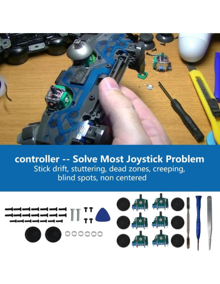 Reemplazo Joysticks 3D Misimain para Controlador PS5