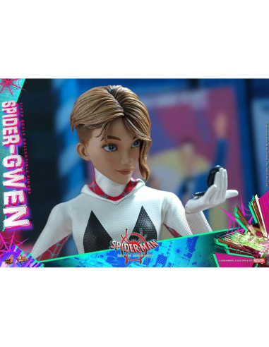 Figura Coleccionable Spider-Gwen Hot Toys 1/6 Escala 30 cm