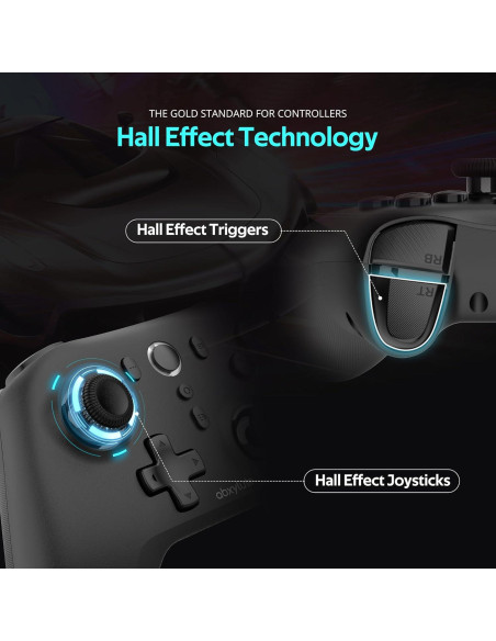 Controlador Inalámbrico C6 abxylute para PC y Switch - 1000Hz