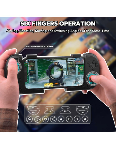 Controlador Koiiko Inalámbrico para iPhone y Android