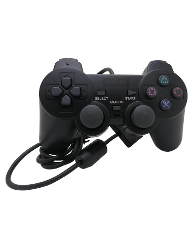 Controlador NEXiLUX PS2 Compatible con PlayStation 1 y 2