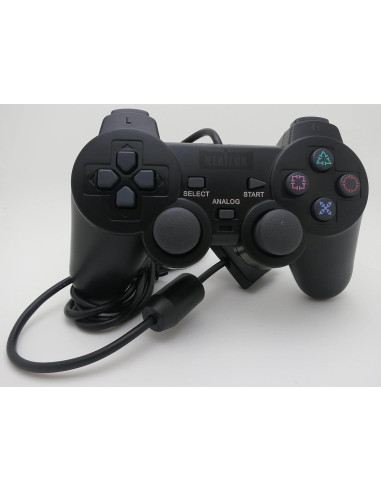 Controlador NEXiLUX PS2 Compatible con PlayStation 1 y 2