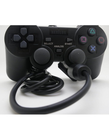Controlador NEXiLUX PS2 Compatible con PlayStation 1 y 2