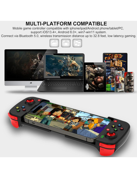 Controlador Inalámbrico de Juegos arVin para iPhone/Android