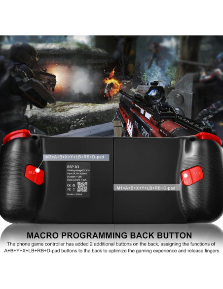 Controlador Inalámbrico de Juegos arVin para iPhone/Android