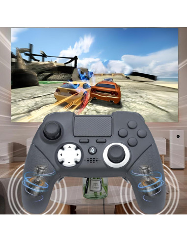 Controlador Inalámbrico Eagolloar PS4 con Palancas Programables