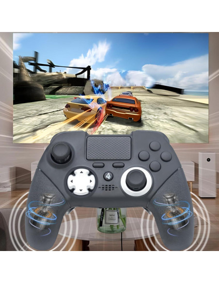 Controlador Inalámbrico Eagolloar PS4 con Palancas Programables