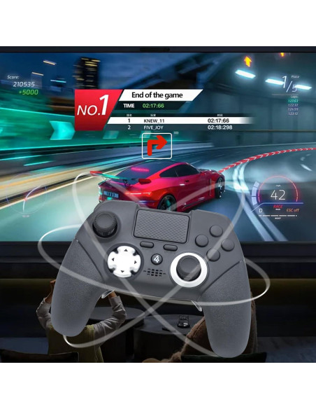 Controlador Inalámbrico Eagolloar PS4 con Palancas Programables