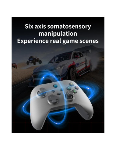 Controlador Inalámbrico ThinTree para PC y Consolas - Doble Vibración