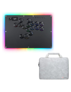 Controlador de Arcade GuileKeys GK-16 con Funda Portátil
