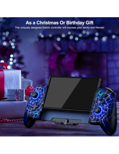 Controlador Inalámbrico Gammeefy JC201 para Nintendo Switch