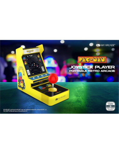 Joystick Mi Arcade Pac-Man 3.5" Retro Portátil