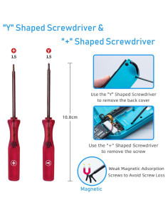 Joystick Mcbazel para Nintendo Switch - Reemplazo 3D Negro 2