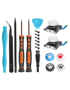 Reemplazo Joystick Switch Lite Rzkipdy 19 en 1 Kit Reparación