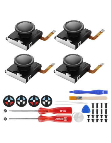 Joystick GuliKit Hall Switch Joycon Sin Deriva 4 Piezas