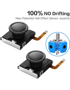 Joystick GuliKit Hall Switch Joycon Sin Deriva 4 Piezas 2