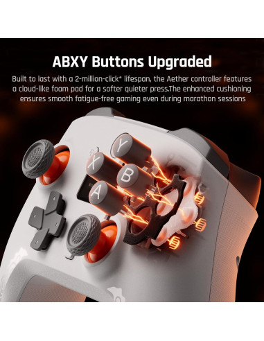 Controlador Inalámbrico BIGBIG WON AETHER con Pantalla LCD