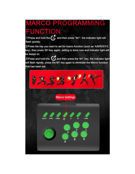 Joystick Arcade arVin para iPhone Android PC Switch PS4 Joystick Arcade arVin para iPhone Android PC Switch PS4