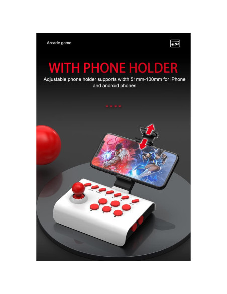 Joystick Arcade arVin para iPhone Android PC Switch PS4 Joystick Arcade arVin para iPhone Android PC Switch PS4