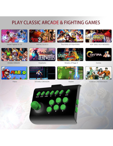 Joystick Arcade arVin para iPhone Android PC Switch PS4