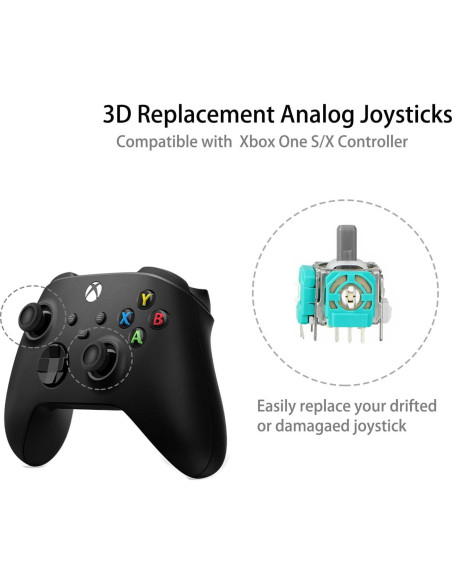 Juego de 4 Joysticks de Reemplazo Kinyanco para Xbox One S/X