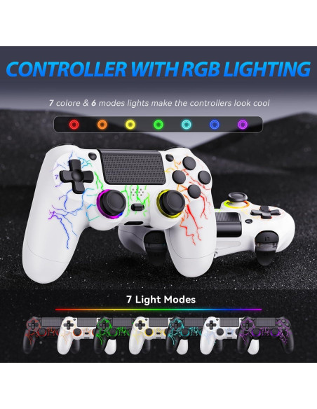 Controlador Inalámbrico GamingBoy RGB para PS4 y PC