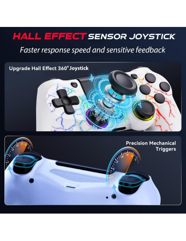 Controlador Inalámbrico GamingBoy RGB para PS4 y PC