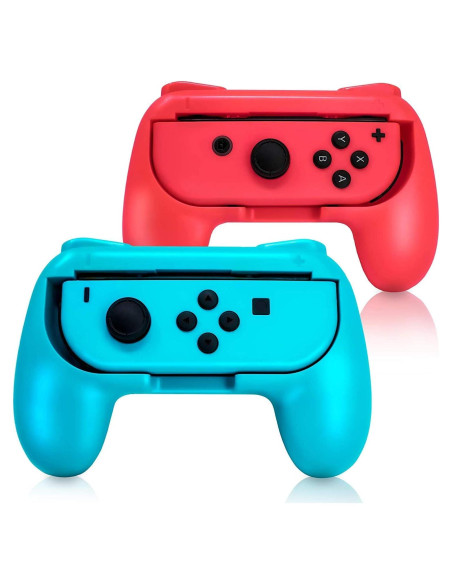 Agarre Controlador EIMGO para Nintendo Switch Joy-Con Rojo+Azul