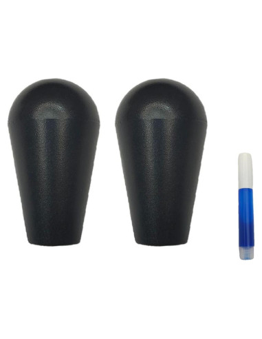 Tops de palanca arcade Bothidea M6 con threadlocker negro