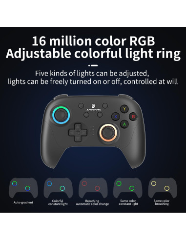 Controlador Inalámbrico GiipGoop RG P01 para PC y Switch