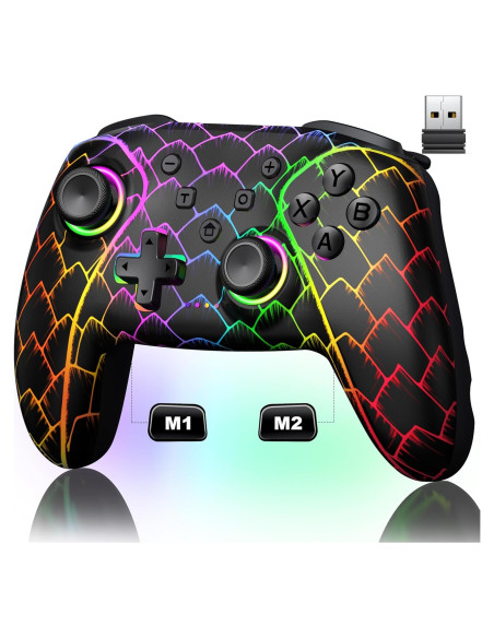 Controlador Inalámbrico AIfasterfly para PC y Switch