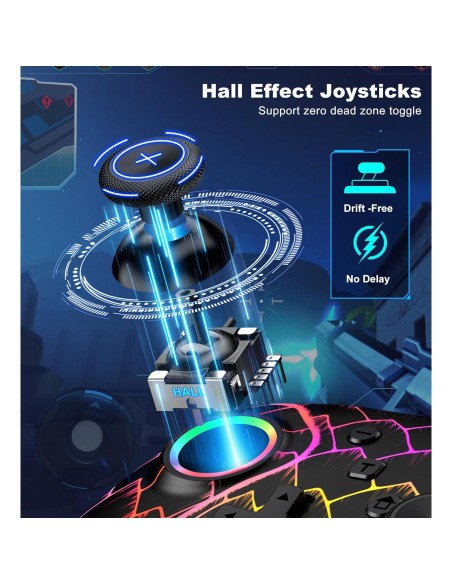 Controlador Inalámbrico AIfasterfly para PC y Switch