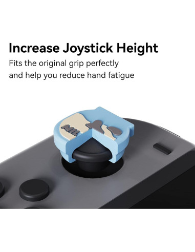 GeekShare Tapones Silicona Joy Con Vaca Lechera 4PCS