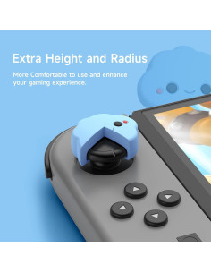 Tapas de agarre JINGDU para Joy-Con Nintendo Switch 4PCS 2