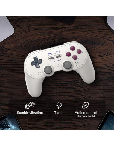 Controlador Pro 2 Bluetooth 8Bitdo - Edición Clásica G