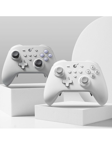 Controlador GuliKit KK3 Max Inalámbrico para Switch y PC - Blanco