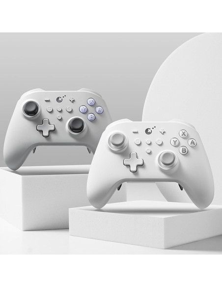 Controlador GuliKit KK3 Max Inalámbrico para Switch y PC - Blanco