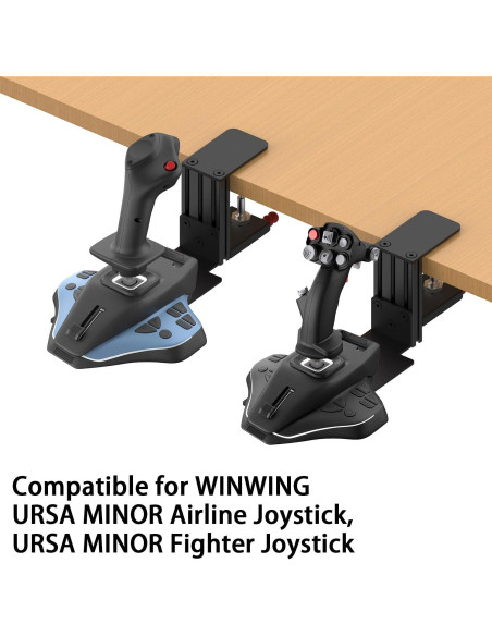 Soporte de Escritorio Wuutyty para Joysticks de Vuelo