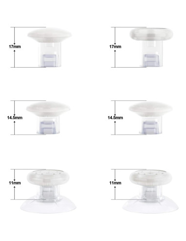 Thumbsticks Ergonómicos eXtremeRate para Controlador Pro Switch