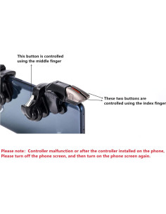 Controlador Móvil JTACHIONG 6 Gatillos Inalámbrico 2