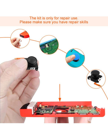 Joystick Gulikit Joycon para Nintendo Switch - 2 Pares