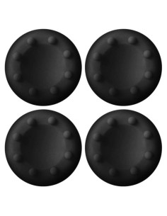 4 Tapas de Silicona Negra para Joystick Fansoftiks