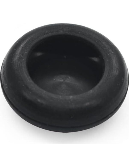 4 Tapas de Silicona Negra para Joystick Fansoftiks