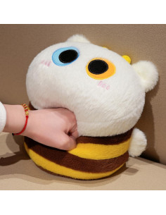 Juguete de Peluche ELAINREN Gatito Abeja 24.89 cm Ultra Suave 2