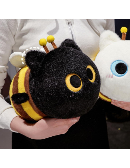 Juguete de Peluche ELAINREN Gatito Abeja 24.89 cm Ultra Suave