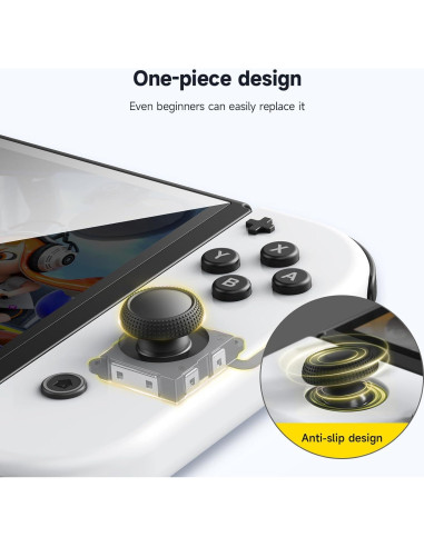 Joystick Hall JINGDU para Switch y Lite - Reparación Precisa